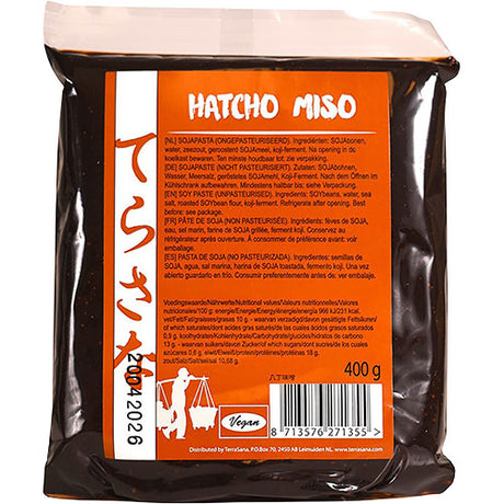 Terrasana Hatcho Miso (Soja) | 400 gr fra Terrasana på Mecindo.dk