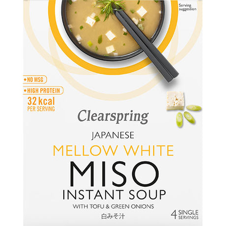 Clearspring Hvid Miso Soup M. Tofu | 40 gr fra Clearspring på Mecindo.dk
