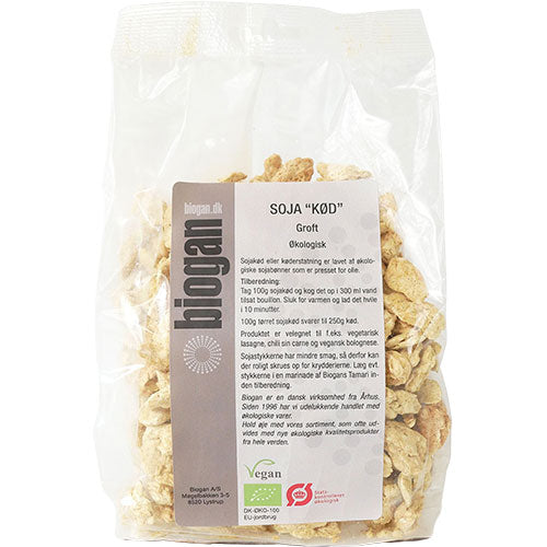 Biogan Økologisk Soya Kød | 250 gr fra Biogan på Mecindo.dk