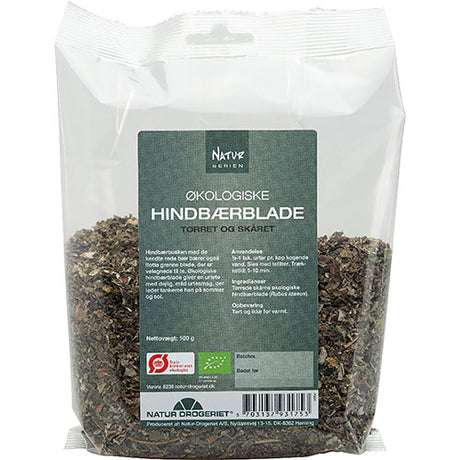 Natur-Drogeriet Hindbaerblade Økologisk | 100 gr fra Natur-Drogeriet på Mecindo.dk