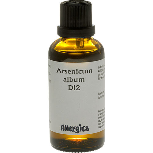 Allergica Arsenicum Album D12 | 50 ml fra Allergica på Mecindo.dk