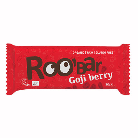 ROO'bar Bar Gojibaer Roobar Økologisk | 40 gr fra ROO'bar på Mecindo.dk