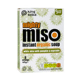 King Soba Instant Miso Suppe Graeskar & Grøntsager Økologisk | 60 gr fra King Soba på Mecindo.dk