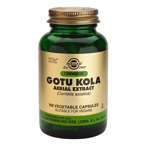 Solgar Gotu Kola | 100 kapsler fra Solgar på Mecindo.dk