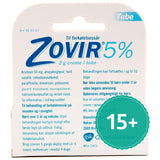 Zovir Creme Til Forkølelsessår | 2 gr fra Otinova på Mecindo.dk