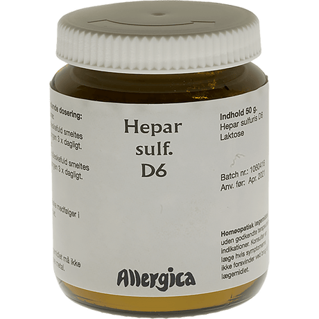 Allergica Hepar Sulf. D6 Trit | 50 g