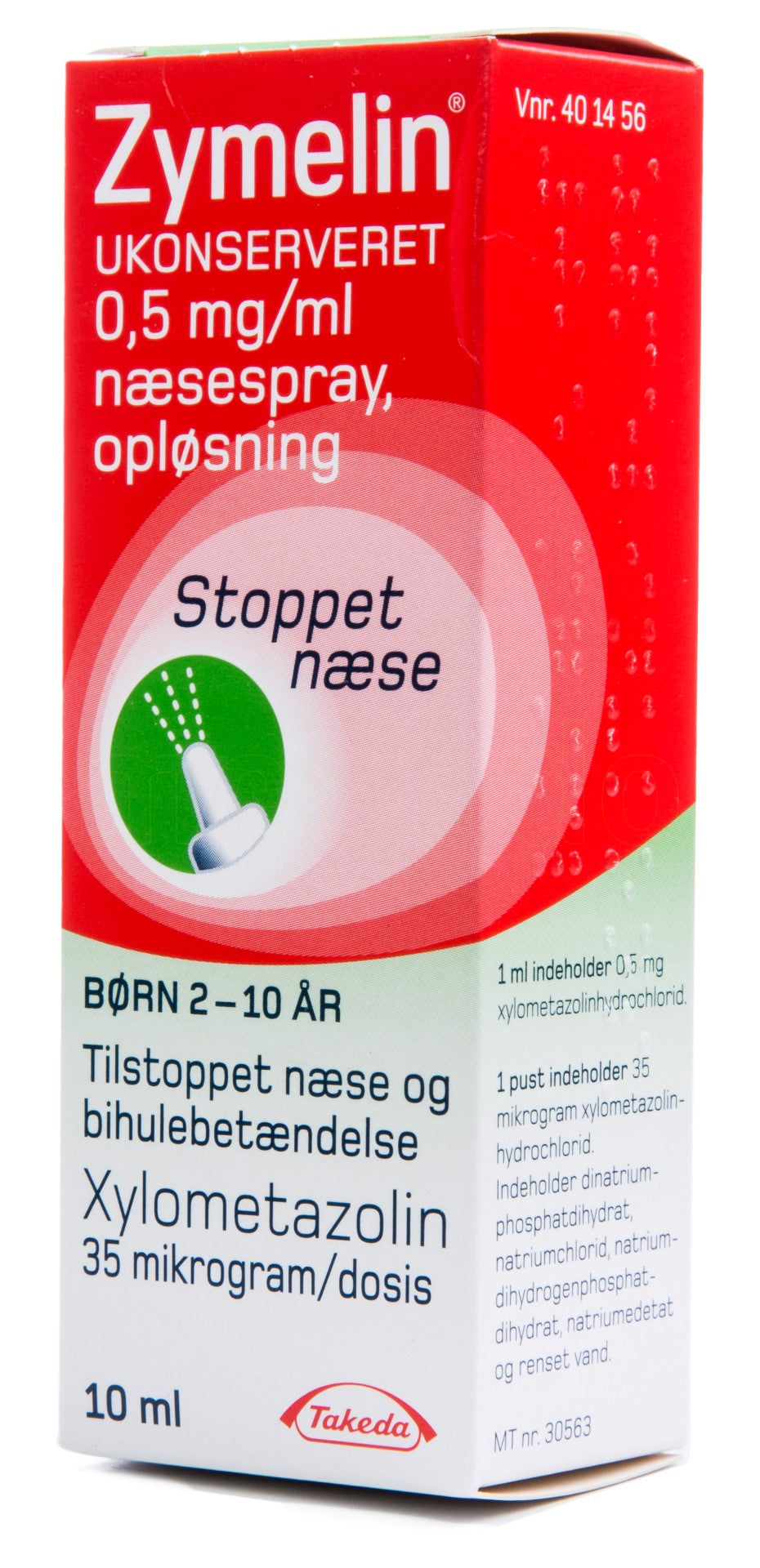 Zymelin Naesespray Til Børn | 10 ml fra Zymelin på Mecindo.dk