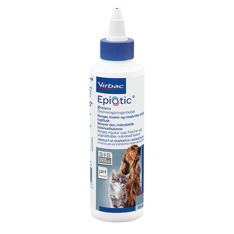 Virbac Epi-otic Ørerens | 125 ml fra Virbac på Mecindo.dk