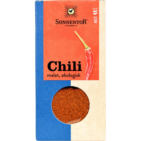 Sonnentor Chili Malet Økologisk | 40 gr fra Sonnentor på Mecindo.dk