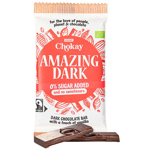 Chokay Bar Amazing Dark Økologisk | 70 gr fra Chokay på Mecindo.dk