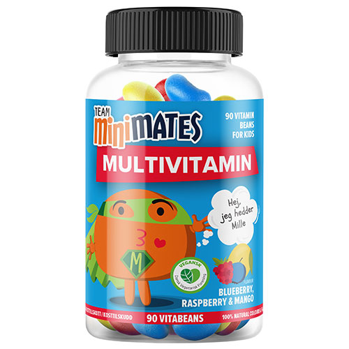 Team Minimates Team Minimates Multivitamin ? Vegan | 90 gummies fra Team Minimates på Mecindo.dk