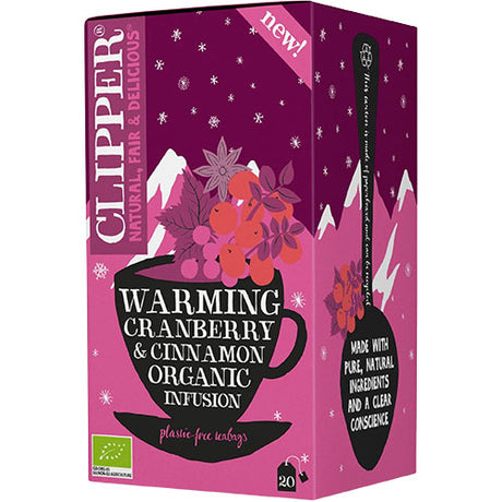 Clipper Tranebaer Kanel Te Økologisk | 20 br fra Clipper på Mecindo.dk