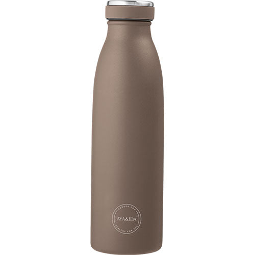 AYA&IDA Drinking Bottle 500ml | Driftwood fra AYA&IDA på Mecindo.dk