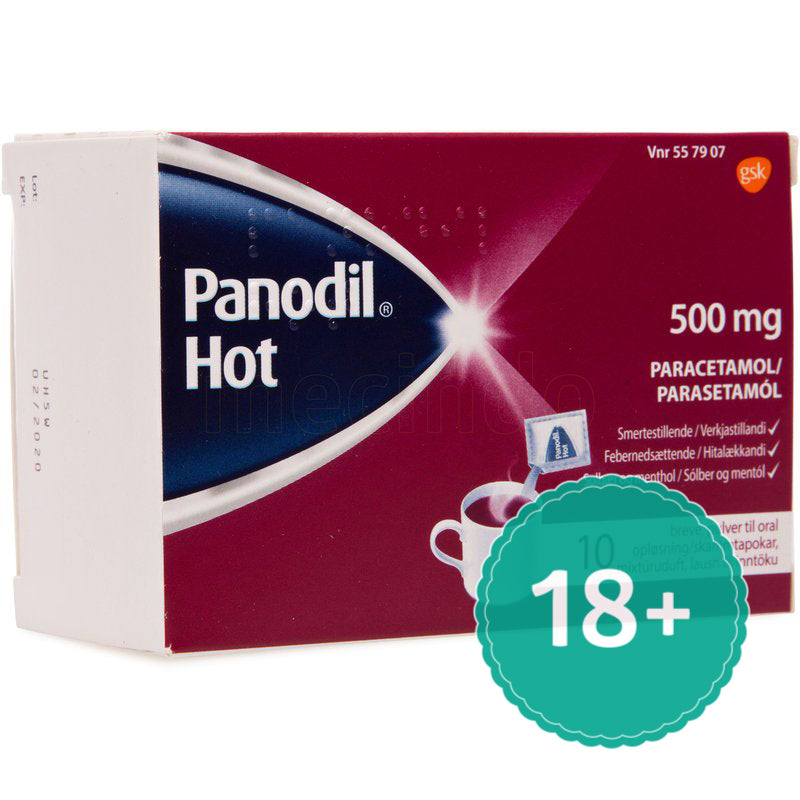 Panodil Hot | 10 br fra Panodil på Mecindo.dk