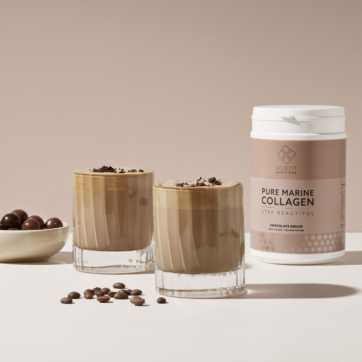Plent Pure Marine Collagen | Chocolate fra Plent på Mecindo.dk
