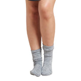 Boody Women´s Chunky Bed Sock | Dove/storm Space Dye fra Boody på Mecindo.dk