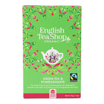 English Tea Shop Green Tea & Pomegranate Økologisk | 20 br