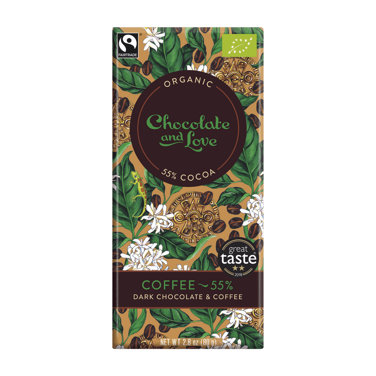 Chokolade Coffee 55% Økologisk 