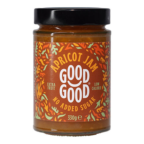 Good Good Stevia Abrikosmarmelade | 330 gr fra Good Good på Mecindo.dk