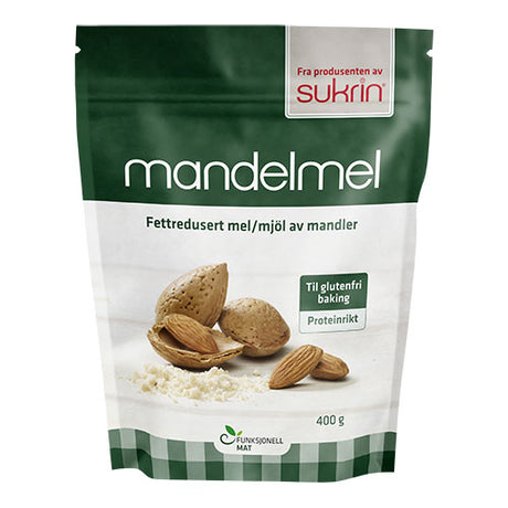 Funksjonellmat Mandelmel | 400 gr fra Funksjonellmat på Mecindo.dk