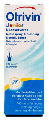 Otrivin Junior Ukonserveret Næsespray 10 ml