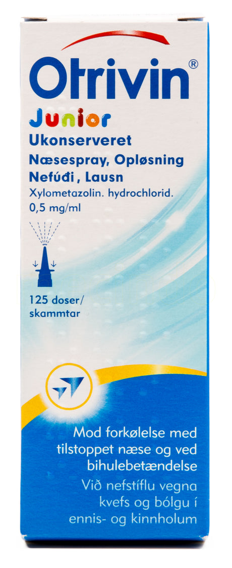 Otrivin Junior Ukonserveret Næsespray 10 ml