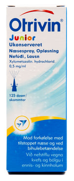 Otrivin Junior Ukonserveret Næsespray 10 ml