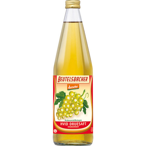 Beutelsbacher Hvid Druesaft Chardonnay Økologisk Demeter | 750 ml fra Beutelsbacher på Mecindo.dk