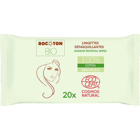 Bocoton Bio Make Up Fjerner Vådservietter fra Bocoton Bio på Mecindo.dk