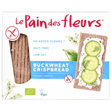 Le pain des fleurs Boghvedeknækbrød Glutenfri Økologisk U.sukker & Salt | 150 g fra Le pain des fleurs på Mecindo.dk