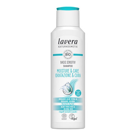 lavera Hair Care Shampoo Moisture & Care Basis Sensitiv | 250 ml fra lavera på Mecindo.dk