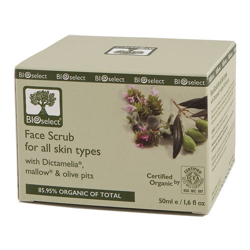 BIOselect Face Scrub Bioeco | 50 ml fra BIOselect på Mecindo.dk