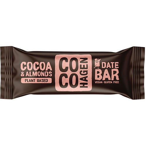 COCOHAGEN Bar Med Kakao Og Mandler Ø | 40 gr fra COCOHAGEN på Mecindo.dk