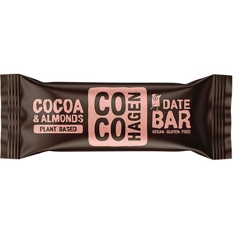 COCOHAGEN Bar Med Kakao Og Mandler Ø | 40 gr fra COCOHAGEN på Mecindo.dk
