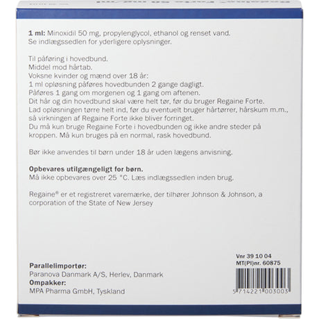 Regaine Forte Mod Hårtab | 3 stk fra Regaine på Mecindo.dk