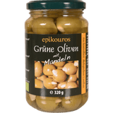 Rømer Oliven Grønne Med Mandler Græsk Økologisk | 320 g
