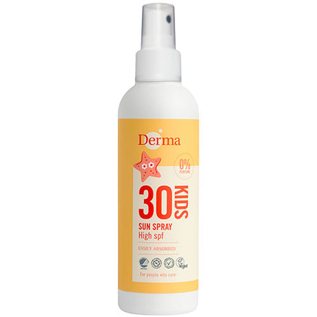 Derma Kids Solspray Spf 30 | 200 ml fra Derma på Mecindo.dk