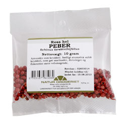 Natur-Drogeriet Peber Rosa Hel | 10 gr fra Natur-Drogeriet på Mecindo.dk