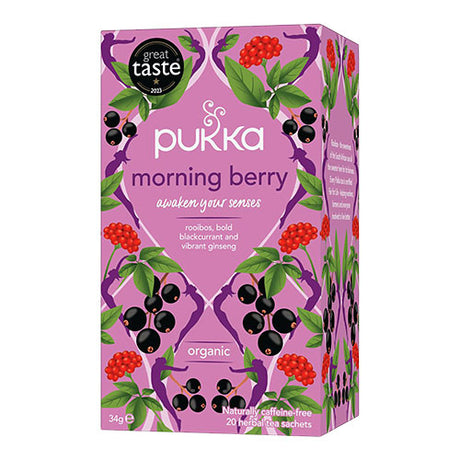 Pukka Morning Berry Te Økologisk | 20 br fra Pukka på Mecindo.dk