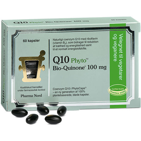 Pharma Nord Q10 Green Bio-quinone | 60 kapsler fra Pharma Nord på Mecindo.dk