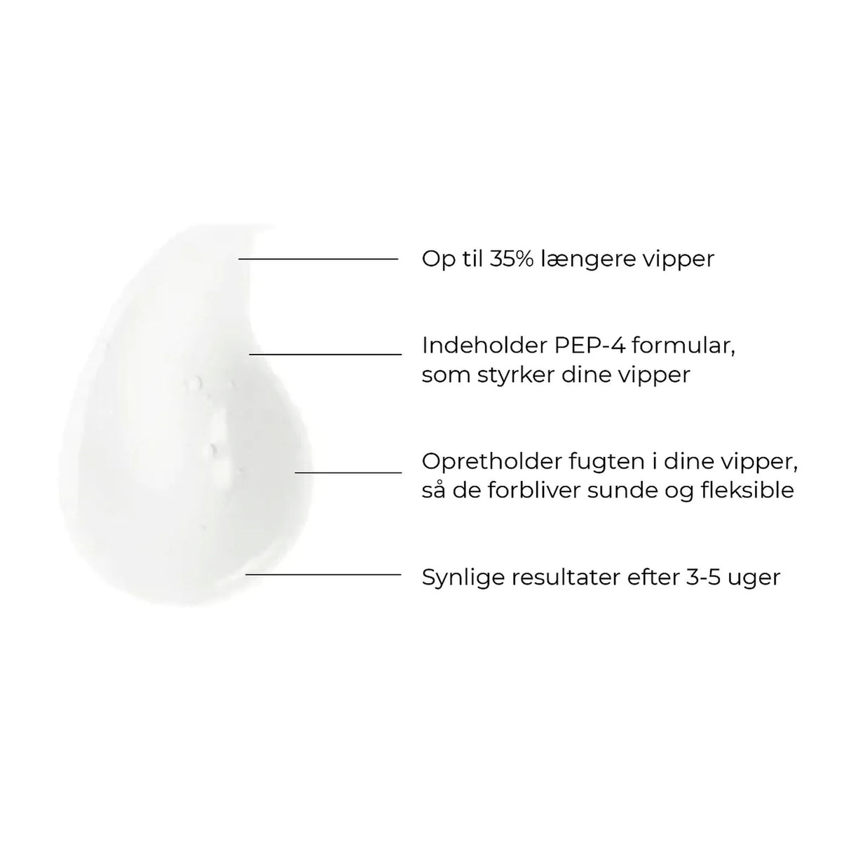 Lavinde Copenhagen Hyped Eyelash Serum | 4 ml fra Lavinde Copenhagen på Mecindo.dk