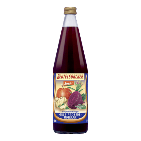 Beutelsbacher Æble-rødbede-ingefær Saft Økologisk Demeter | 750 ml