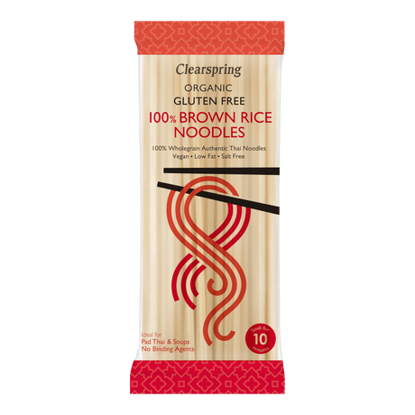 Clearspring Brune Risnudler Glutenfri | 200 g