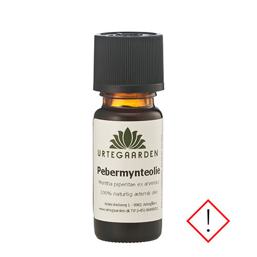 Urtegaarden Pebermynteolie | 10 ml fra Urtegaarden på Mecindo.dk