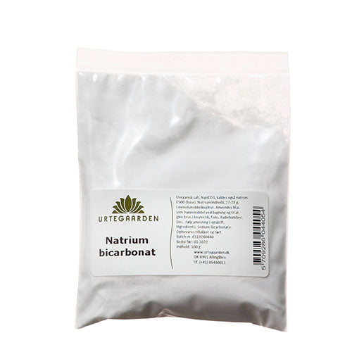 Urtegaarden Natriumbicarbonat | 100 gr fra Urtegaarden på Mecindo.dk