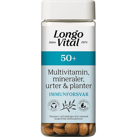 Longo 50+ | 180 tabletter