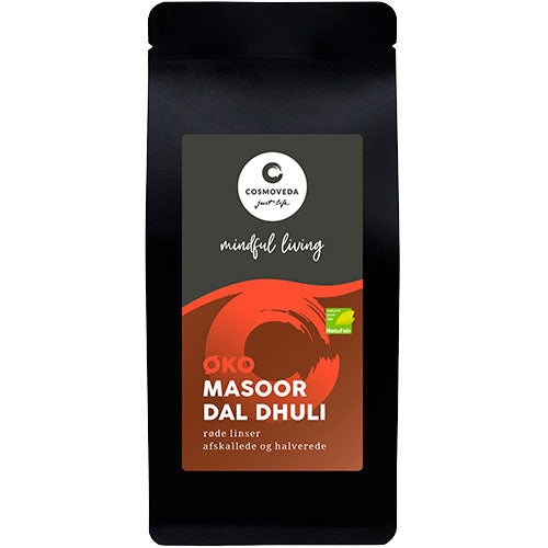 Cosmoveda Røde Linser (Masoor Dal) Økologisk | 500 g fra Cosmoveda på Mecindo.dk