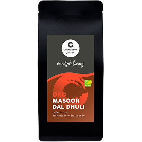 Cosmoveda Røde Linser (Masoor Dal) Økologisk | 500 g fra Cosmoveda på Mecindo.dk
