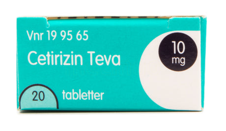 Cetirizin Mod Allergi | 20 Tabl. fra Otinova på Mecindo.dk