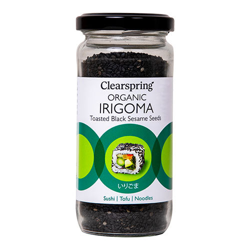 Clearspring Irigoma Ristede Sorte Sesamfrø Økologisk | 100 gr fra Clearspring på Mecindo.dk